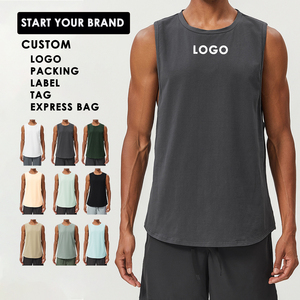 Vente en gros de vêtements de <span class=keywords><strong>musculation</strong></span> débardeur <span class=keywords><strong>sans</strong></span> manches à capuche pour hommes - Product Image 5