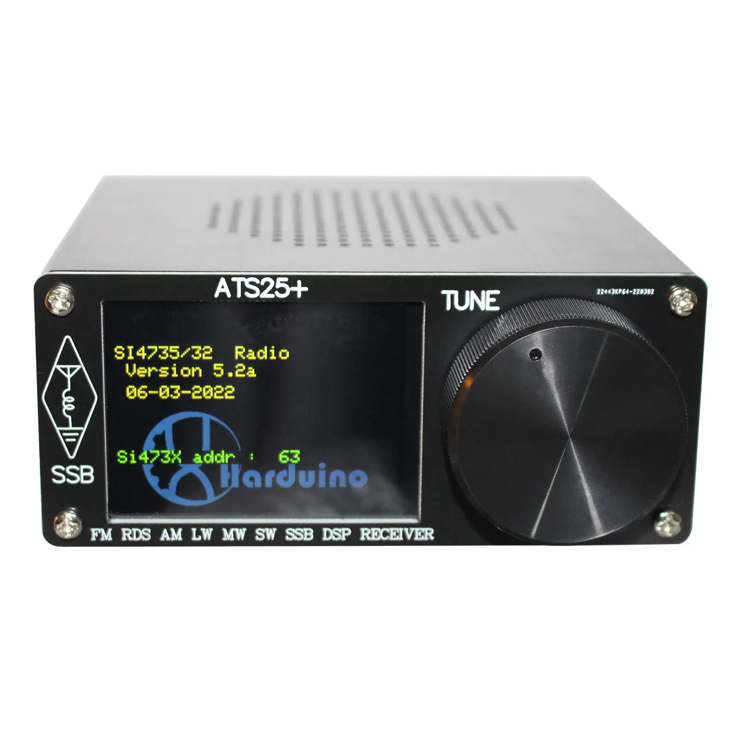 ATS-25 + écran tactile Si4732 récepteur radio pleine bande FM LW (MW et SW) et SSB