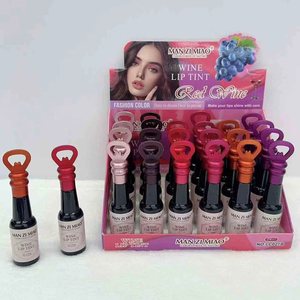 CY03A ลิปทินท์เปลี่ยนสีบำรุงริมฝีปากแบบวีแกน ขายส่งจำนวนมาก ลิปออยล์วิ้งค์สีชมพูออร์แกนิคสุดหรู พร้อมพวงกุญแจ - Product Image 2