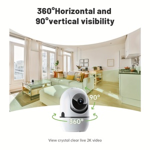 2 МП Умная PTZ-камера для помещений с CMOS-матрицей, класс защиты IP67, ночное видение, двусторонняя аудиосвязь, обнаружение движения, мониторинг домашних животных - Product Image 5