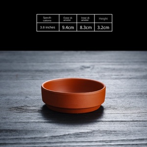 NEWELL fabrika doğrudan satış mor kil kase çanak tabaklar mutfak seramik ev partisi otel için buharda kase çömlek - Product Image 4