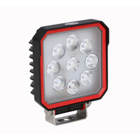 Feux de travail LED haute puissance 27W, accessoires pour camions, éclairage de travail minier, 12V-24V, faisceau large, phare de conduite