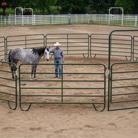 Panneau de clôture en acier pour enclos à chevaux, pâturage agricole, enclos rond et clôture pour bétail