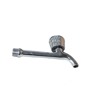 Aleación de zinc Chormed Plated del fabricante Bibcocks de jardín al aire libre Grifo de zinc curvo anticongelante a prueba de explosiones de 1/2 pulgadas - Product Image 5
