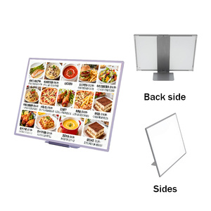 Dimmable Menu <strong>Light</strong> <strong>Board</strong> - Fits Restaurant Menus, LED <strong>Light</strong> Boxes, A3/A4 Ad Poster Frames, Illuminated Billboards - Product Image 1