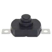 Interrupteur à bouton-poussoir 1712KD 30V 1A pour lampe torche, interrupteur de verrouillage 17x12x9.5MM, interrupteur marche-arrêt pour lampe de table