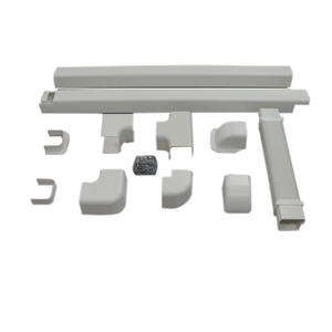 Cubierta Decorativa para Tuberías de <span class=keywords><strong>Aire</strong></span> <span class=keywords><strong>Acondicionado</strong></span> de PVC, No Tóxica y Libre de Plomo, para Cubiertas de Tuberías de Mini Split en Proyectos Globales - Product Image 2
