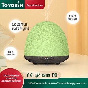 Intermittent Spray Aroma <strong>Diffuser</strong> <strong>Minimalist</strong> Creative Crackle-Finish Design Fruit Shape 100ml Capacity Ultrasonic Technology Low - Product Image 2