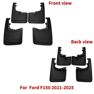 Garde-boue avant et arrière pour F150 2021-2025 F250 2017-2022, arches de roues de voiture résistantes à l'usure et aux rayures, 4 pièces, accessoires - Product Image 4