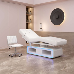 Korean king Size Facial Cosmetic Beauty Salon Eyelash Bed 3 Motor Automatic Electric Massage <b>Tables</b> & Bed - Product Image 4