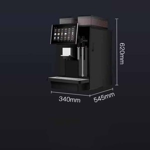 Máquina de Café Automática con 2 Tolvas para Granos, <span class=keywords><strong>Cafetera</strong></span> Comercial para Hotel o Tienda - Product Image 3
