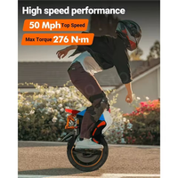Nouveau monocycle électrique tout-terrain INMOTION V14 PRO 50S 12 pouces*3 134V 2400Wh 9000W Puissance maximale