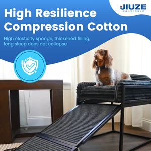 <span class=keywords><strong>Rampe</strong></span> <span class=keywords><strong>d</strong></span>'<span class=keywords><strong>escalier</strong></span> <span class=keywords><strong>pour</strong></span> animaux de compagnie, <span class=keywords><strong>escalier</strong></span> antidérapant <span class=keywords><strong>pour</strong></span> chien avec siège, siège extra large, rampes de chaise Mate, <span class=keywords><strong>pour</strong></span> chiot, <span class=keywords><strong>pour</strong></span> lit haut, canapé, bureau - Product Image 6