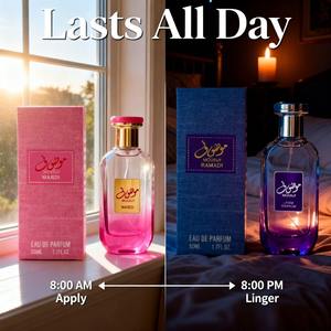 น้ำหอมโรแมนติกโรสโกลด์ กลิ่นลาเวนเดอร์ออร์แกนิกและคาโมมายล์ กลิ่นหอมผ่อนคลายช่วยให้นอนหลับสบาย เหมาะสำหรับงานแต่งงาน วันครบรอบ ขายส่ง - Product Image 4