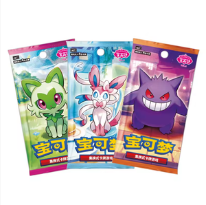 La version chinoise simplifiée du pack de cartes Pokémon Gem Pack, nouveau produit, comprend tous les boosters du pack Gem Pack. - Product Image 4