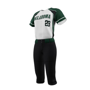Vêtements de sport de haute qualité, confortables, de différentes tailles, uniformes de softball, maillots et pantalons respirants et à séchage rapide, fabriqués au Pakistan. - Product Image 4