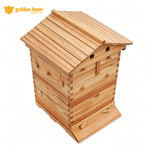 Colmena de abejas con flujo automático y revestimiento de cera para una fácil cosecha de miel, equipo de apicultura - Product Image 5
