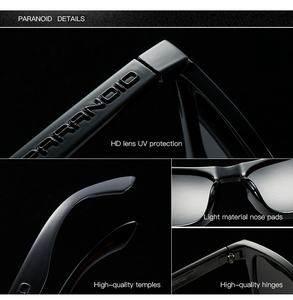 PARANOID mode nouveau modèle hommes nuances lunettes de soleil 2025 polarisées UV400 Dubery Bucking lunettes de soleil étiquette personnalisée <span class=keywords><strong>Orange</strong></span> lunettes de soleil - Product Image 5