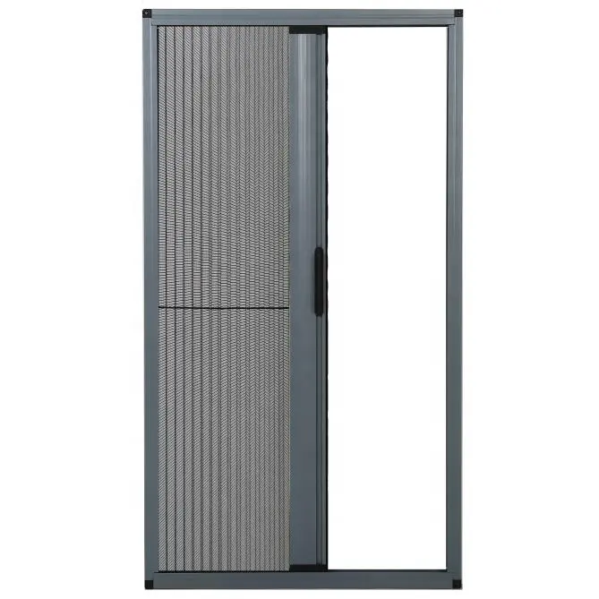 detachable Aluminium frame mosquito net screen door Insect Screens Retractable sliding Mesh Door