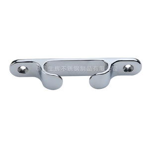 Stainless Steel Marine Straight Guide 4 Inch Fairlead Mirror Polished <b>Yacht</b> Hardware Accessory - Product Image 2