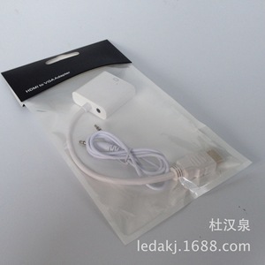 Convertidor HDMI a VGA con cable de audio para adaptador de pantalla de monitor de computadora - Product Image 2