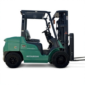 Chariot élévateur diesel d'occasion Mitsubishi 3 tonnes, moteur japonais, modèle FD30 - Product Image 1
