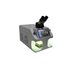 60W 100W Perhiasan Argon Spot Microscope Welding Laser Emas Mesin Las Listrik Kecil