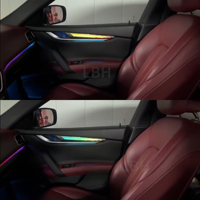 Pour Maserati Ghibli/Quattroporte 2013-2022 lampe d'ambiance de voiture RGB symphonie lumière ambiante Dragon échelle Style bande de lumière LED