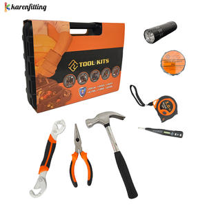 Ensemble d'outils de quincaillerie, ensemble combiné, boîte à outils manuelle pour le travail du bois, outil électrique, cadeau, réparation, vente en gros - Product Image 1