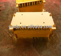 Moule de bloc pour l'industrie des machines de fabrication de blocs utilisé en Afrique, moule creux solide et moule de pavage