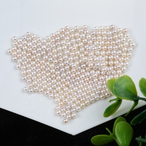 1.5-4 mét màu trắng tự nhiên nước ngọt vòng ngọc trai <span class=keywords><strong>Loose</strong></span> Beads đối với trang sức làm - Product Image 3
