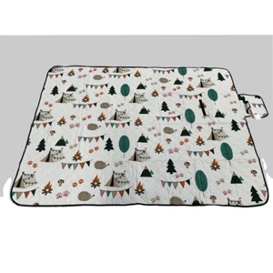 <span class=keywords><strong>Tapis</strong></span> de couverture de <span class=keywords><strong>plage</strong></span> surdimensionné sans sable imperméable à l'eau <span class=keywords><strong>pliable</strong></span> Camping pique-nique - Product Image 2