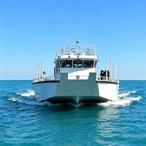 <span class=keywords><strong>Barge</strong></span> multifonction à pont plat en aluminium Grandsea de 52 pieds à vendre - Product Image 2