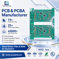 Systèmes de contrôle de processus d'assemblage SMT ENIG pour PCBA d'instrumentation, automatisation industrielle, carte de circuit imprimé personnalisée