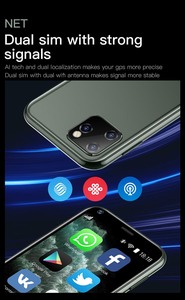 Soyes xs11 3G mini điện thoại thông minh 2GB RAM 16GB Rom 2.5 ''mt6580a Quad core Android 6.0 1000mAh 5.0MP thẻ nhỏ mini điện thoại di động - Product Image 5