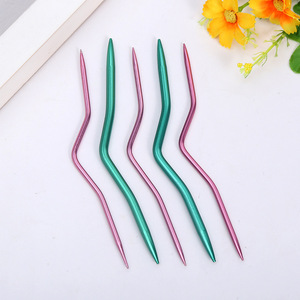 U Cable <strong>Stitch</strong> <strong>Holders</strong> U Shape Knitting Needles Bent Cable <strong>Stitch</strong> <strong>Holders</strong> Cable Needles for Knitting Knitting Accessories - Product Image 4