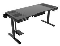Table de jeu personnalisée OEM/ODM, compétition de sport électronique, table de jeu sur pied en forme de Z, bureau d'ordinateur, bureau de jeu moderne