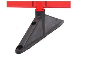 Hàng rào giao thông với băng phản chiếu Quản Lý Giao thông an toàn đường bộ hàng rào an ninh di động tạm thời - Product Image 3