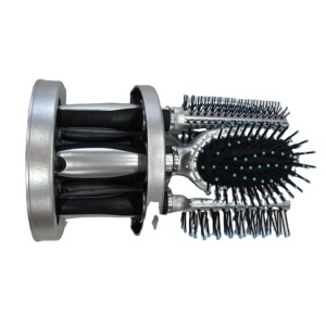 <span class=keywords><strong>Brosse</strong></span> lissante <span class=keywords><strong>ronde</strong></span> en plastique professionnelle pour cheveux bouclés, <span class=keywords><strong>brosse</strong></span> à cheveux de voyage pour femmes et hommes - Product Image 1