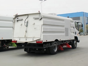 FAW 4*2 nouvelle balayeuse de route prix route haute pression nettoyage camion balais aspirateur balayeuse véhicule avec des prix bon marché - Product Image 5