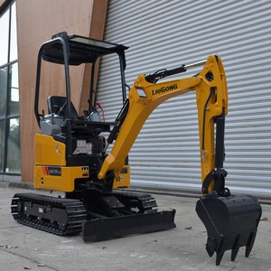 Mini-excavatrice LIUGONG 9017F d'occasion, 1,7 tonne, moteur Kubota d'origine, faible nombre d'heures de travail - Product Image 1