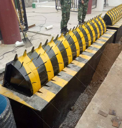 Traffic Barrier Hydraulic Road Blocker Automatic