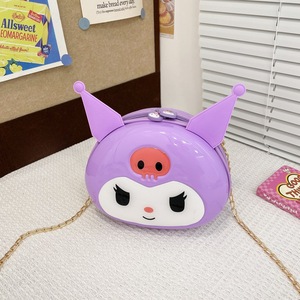 Nhà Máy Trực Tiếp Sanrioed Dễ Thương Công Chúa Vai Túi Cho Trẻ Em Phim Hoạt Hình Phim Hoạt Hình Kulomi KT Mèo Thời Trang Dây Kéo Di Động Không Thấm Nước - Product Image 2