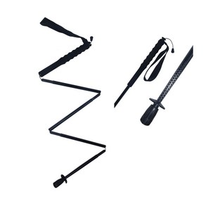 Bastones de Senderismo de 5 Secciones, de Fibra de Carbono, Ligeros, Portátiles, Plegables, Antideslizantes, para Senderismo, Trail Running y Trekking - Product Image 4