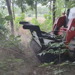 Bob /Skid nokta dönüşlü yükleyici 1-9 Ton 185kg için RoadLovin orman temizleme hidrolik Mulcher eki - Product Image 1