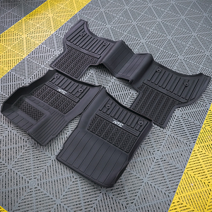 Tapis de <span class=keywords><strong>sol</strong></span> de voiture monocouche 3W pour Land Rover Defender - Qualité supérieure, imperméable, ajustement précis - Product Image 4