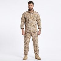 Vêtements de camouflage KMS, vente en gros personnalisée, 65% polyester, 35% coton, uniforme tactique de combat ACU pour l'extérieur