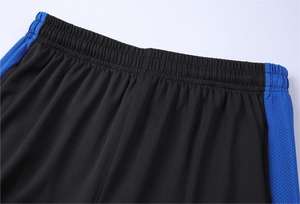 Pantalones cortos deportivos de verano con cierre de cordón alto personalizables, de secado rápido, transpirables, antiarrugas, tejido informal, método sólido - Product Image 5