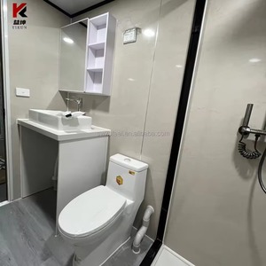 บ้านคอนเทนเนอร์ขนาดใหญ่ 20 ฟุต 40 ฟุต แบบขยายได้ บ้านพักเคลื่อนที่ 2 ห้องนอน บ้านสำเร็จรูป สไตล์ร่วมสมัย - Product Image 2