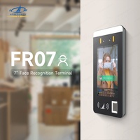 Máquina Biométrica de Reconocimiento Facial HFSecurity 2022, Software de Control de Acceso con Tarjeta de Identificación, Lector de Control de Acceso en Red